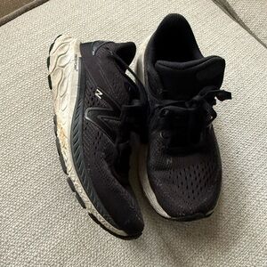 New Balance Black and White Athletic Sneakers